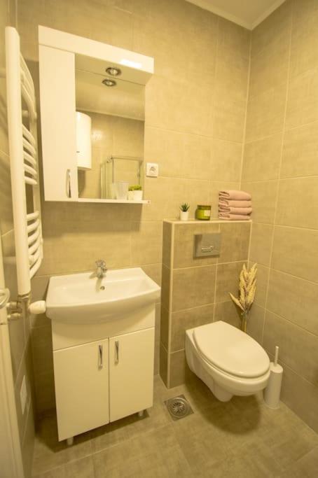 White Fields-Central 2-Bdrm Apartment With Parking Novi Sad Esterno foto